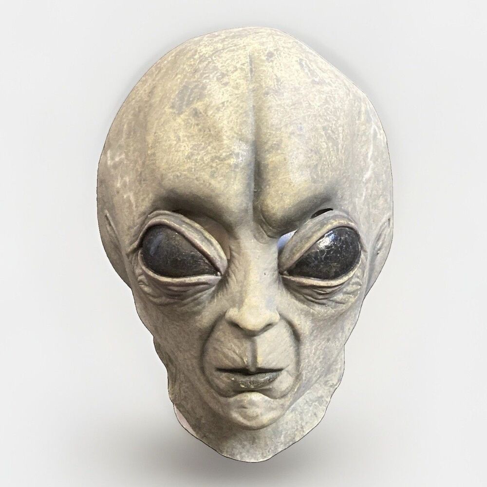 Adult Area 51 Raid Alien Halloween Costume Latex Ghoulish Productions